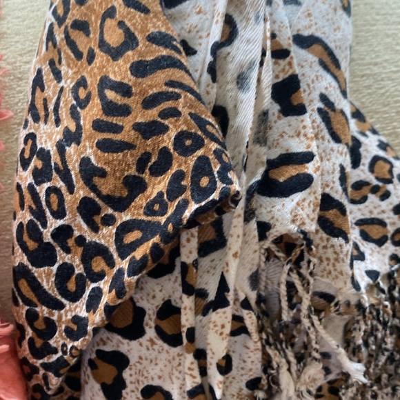 Three fabric scarves. Never worn. Lightweight and soft. - Picture 2 of 8